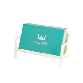 Leicraft Business Card Holder for Desk,Card Organizers and Office Desk Accessories for Men and Women