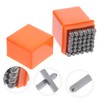 Hohopeti Alloy Steel Alphabet and Numbers Stamp for Craft Durable