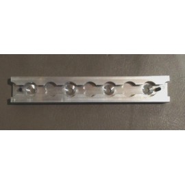 SURE-LOK FE200761 HEAVY DUTY SERIES 8" L-TRACK WITH 4 MOUNTING HOLES WHEELCHAIR