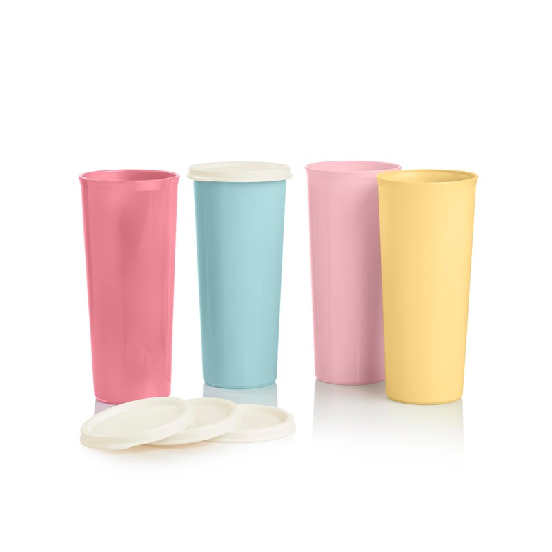 Tupperware Tumbler Set, 12 Count, Dishwasher Safe and BPA Free