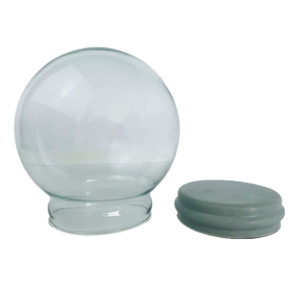 Youda Home Decoration DIY Empty Glass Snow Globe Water Snow