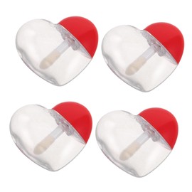 Outanaya 4pcs Lip Gloss DIY Kit with Empty Lip Gloss Tubes and Refillable Cosmetic Jars Lipstick Tube for and