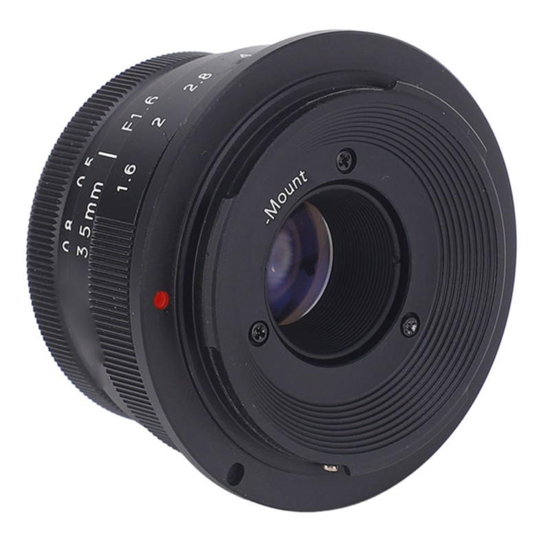 35mm F1.6 Large Aperture Manual Focus Fixed Prime Lens Wide