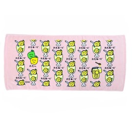 Okutani Corporation Face Towel, Remonedo-san Print, Long Towel, Okutani Series