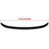 Rear Trunk Spoiler Wing Matte Black OEM Factory Style Replacement