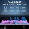 PONNOR Money Counter Machine with Value Count, UV/MG/IR/MT/DD Counterfeit Bill