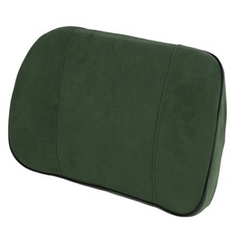 A ABSOPRO Car Headrest Neck Seat Cushion Headrest Covers Lumbar Support Set Waist Pillow 30x41x9cm Green 1 Pc