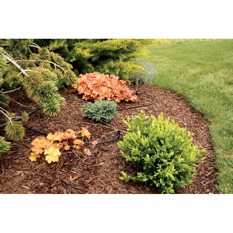 Rain Bird MBH4PKS Drip Irrigation Micro-Bubbler on Stake, 180° Half