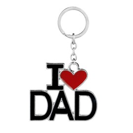 ShiQiao Spl I Love Dad Keychain