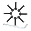 kolatree Skateboard Hardware Set - 8 PCS Mounting Screws Bolts