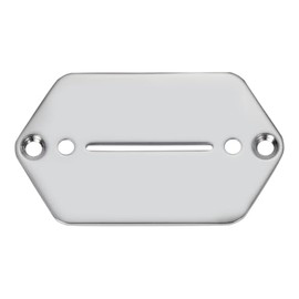 Dopro Electric Guitar Pickup Selector Switch Plate Control Cover Plate with Blade Slot for Contemporary/Marr Jaguar Chrome
