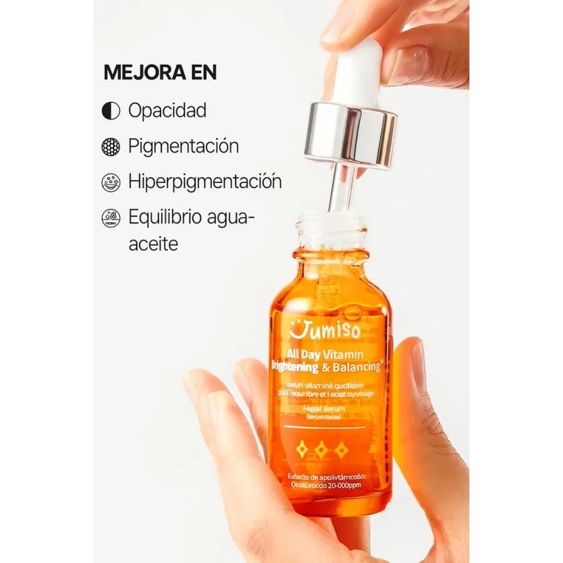 Srum Facial Niacinamida Jumiso Iluminador 30 ml Luminosidad