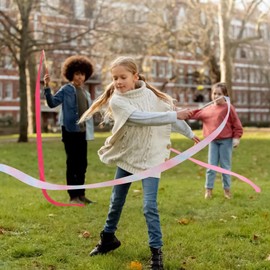 Classicseali 3 Stück Rhythmic Dance Ribbons,Gymnastikband mit Stab,2m Tanzbänder für Künstlerische Tanztraining Talentshow Weihnachten Kindergeburtstag,Bodenturnen Stabs,Mehrfarbig