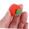 GRIRIW 30pcs Mini Erasers Kids Novelty Erasers Fruit Shaped Tiny