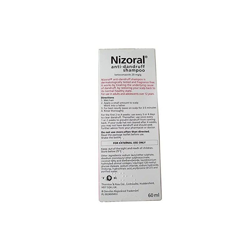 Nizoral Anti Dandruff Shampoo (60ml) - Pack of 6