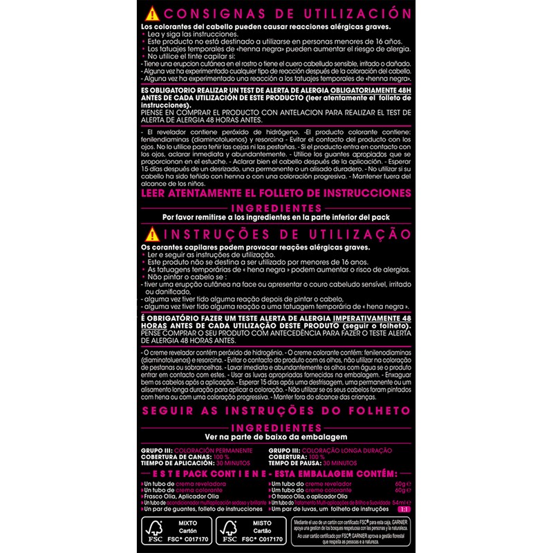 Garnier Olia Coloración Permanente Sin Amoniaco Para Un Olor Agradable