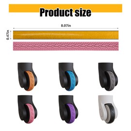 POMFAEE 8pcs Luggage Wheels Covers, Suitcase Wheel Covers, Luggage Wheel Protector, Waterproof, Noise Reducing Protectors for Carry-Ons, Universal Fit, Essential Travel Accessories, Purple P