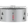 Bosch 1x PRO Multi Material Hole Saw (for Softwood, Drywall,