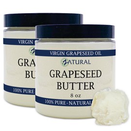 GrapeSeed Butter-Food Grade_100% Pure Ingredients_0 Fillers and 0 Artificial Ingredients (2 Pack)
