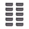 FarBoat 10Pcs Flush Cabinet Pulls Recessed Hidden Finger Pulls Handles