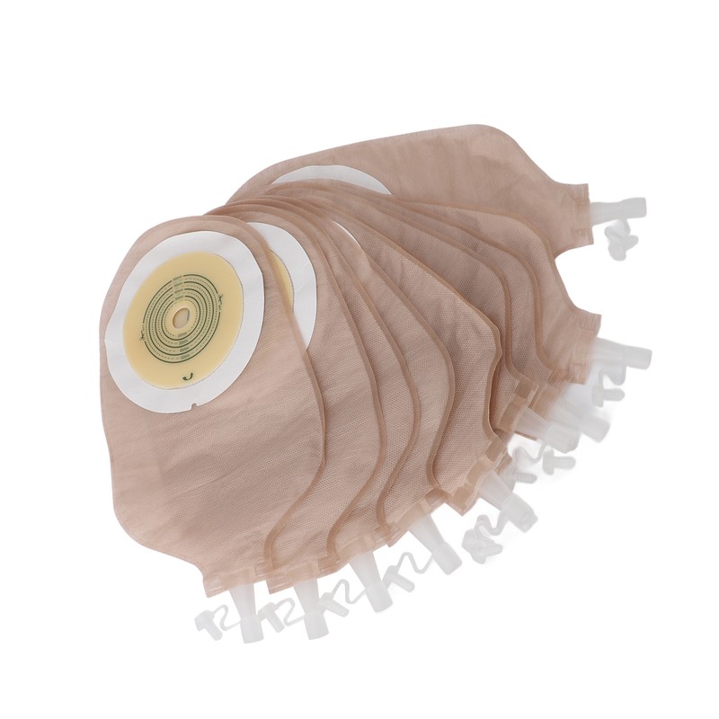 10pcs Colostomy Bags Ostomy Supplies One Piece Drainable Ostomy Pouch