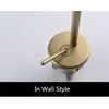 DUSJYOHRD Bathroom Basin Faucet Brass Brushed Gold Sink Mixer Tap