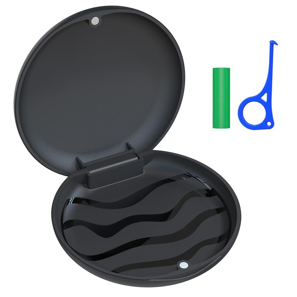 ANYLEY Retainer Case, Slim Aligner Case, Night Mouth Guard Case,