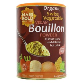 MARIGOLD HEALTH FOODS Organic Swiss Vegetable Bouillon 500g (PACK OF 1)