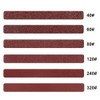 25mm x 762mm Aluminum Oxide Sanding Belts, 40/60/80/120/240/320 Assorted Grits