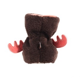 Acorn Easy Critter-Bootie Slipper, Moose, Large Unisex Little_Kid