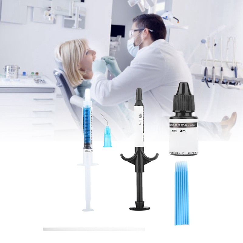Orthodontic Dental Bonding Kit Adhesive Light Cure Adhesive System Kit
