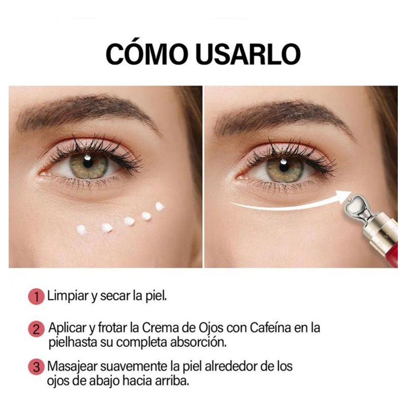 Crema Contorno Ojos 20g Anti Bolsas Ojeras Líneas