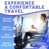 BASIC CONCEPTS Airplane Foot Hammock (Memory Foam), Perfect Airplane Footrest