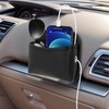 NAFJYR 4 Pcs Car Side Storage Pocket, Pu Leather Car
