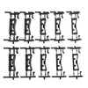 10Pcs Roof Moulding Drip Rail Clip for Lancer EVO 2002-2016
