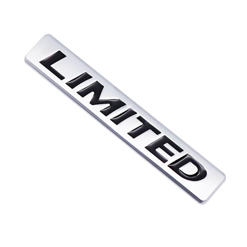 2X Limited Logo 3D Decal Sticker Badge Metal Fits for