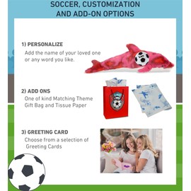 DolliBu Pink Tie-Dye Dolphin Stuffed Animal with Soccer Ball Plush - Huggable Dolphin Playtime Toy, Cute Ocean Gift Doll, Super Soft Stuffed Doll Animal Toy for Kids, Adults - 18 Inches