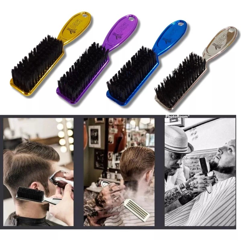 MC8 Kit Cepillo Pulidor Metálico + Peine Curveado Corte