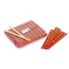 100 Pairs of Disposable Chopsticks Packed in Red Paper Sleeve
