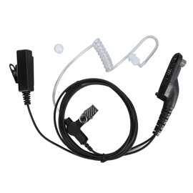 Air Acoustic Tube Earpiece Professional with Remote Push to Talk Mic for APX2000 APX7000 APX6000 APX7500 DP4601 XiR P8668 Radio