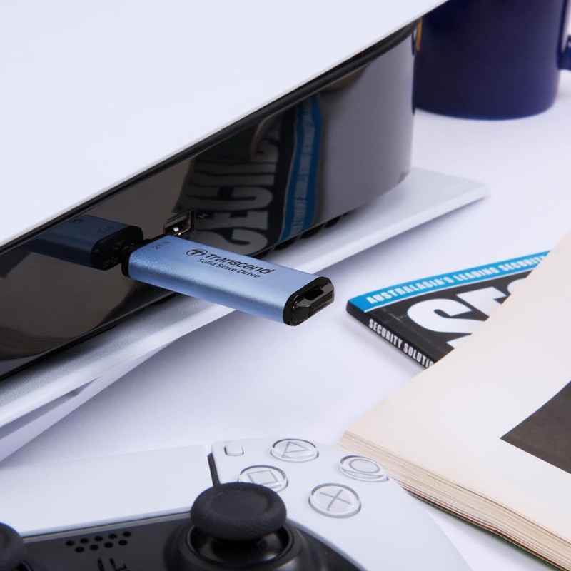 Transcend SSD 2TB ESD300C Portable, USB 10Gbps, Type-C