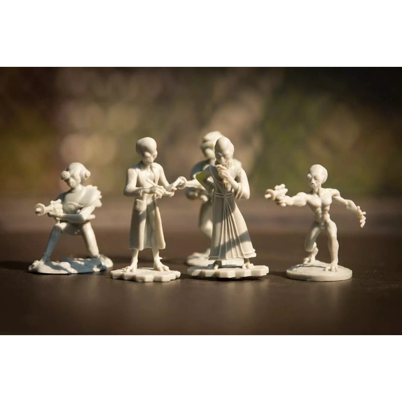 LOD Enterprises Plastic Figure Set LOD017 Outer Space Heroes and