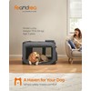 Feandrea 40 Inches Collapsible Soft Dog Crate, Portable Travel Dog