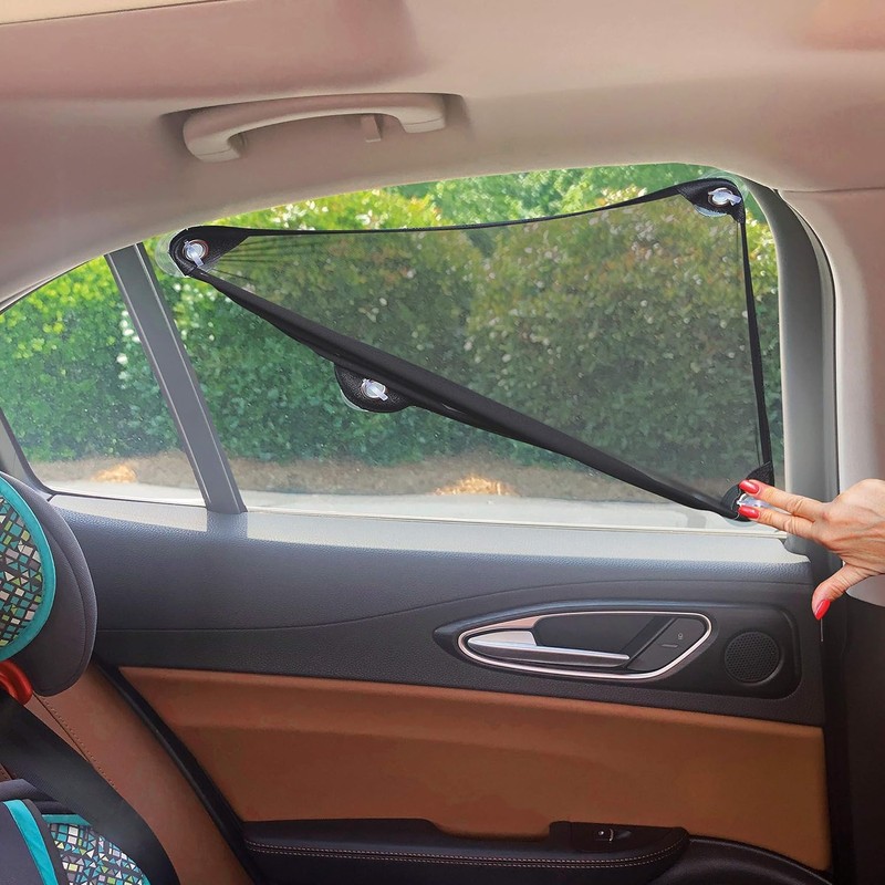 Little Chicks Stretchable Custom Fit Car Window Shade - Sunshade