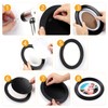 IMIKEYA 10 Inch Oval Frame Set With Seamless Nails Round