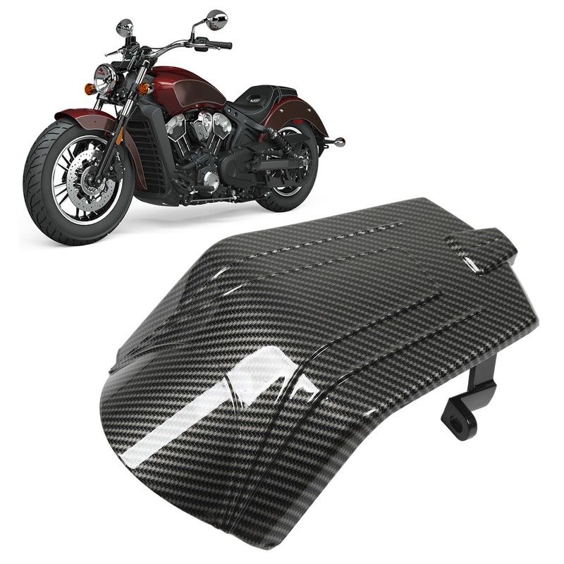 Motorcycle Front Wiring Box Cover Carbon Fiber Grain Strong Strength