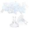 com-four® 20 x Suction Cups with Cable Slot - Diameter