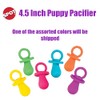 Chupete para perro de látex de 10 cm, los colores