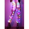 YNYW Mens Womens Unisex Flash Led Light Jacket Vest Trouser