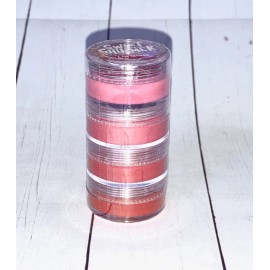 Ulta Sweet & Shimmer Lip Gloss Stack Stackable Pinks/Reds 4 colors pots SEALED